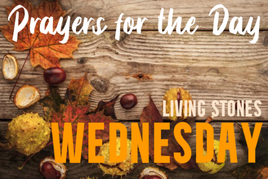 Daily Prayers @ Living Stones WhatsApp group and Cornerstone website