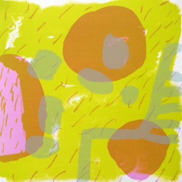 Garden Print by Patrick Heron