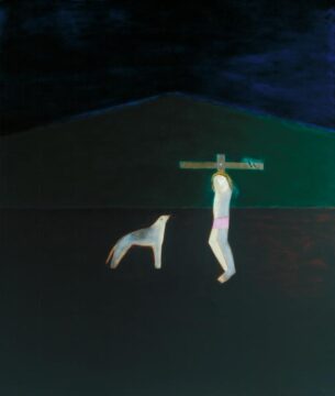 Crucifixion 9 by Craigie Aitchison