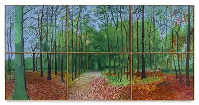 David Hockney - Woldgate Woods - Autumn